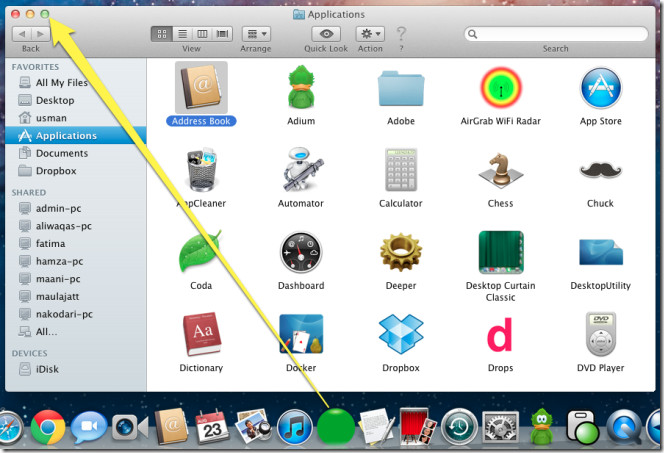 Mac Applications Show App Extension